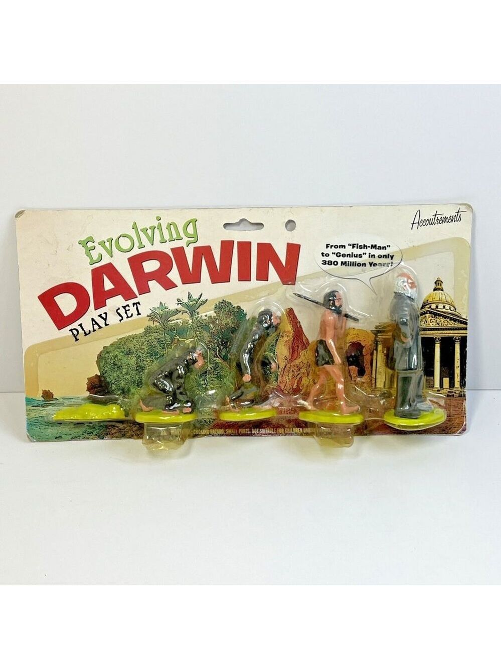 Accoutrements Evolving Darwin Play Set Toy Collectible Sealed CN *Read